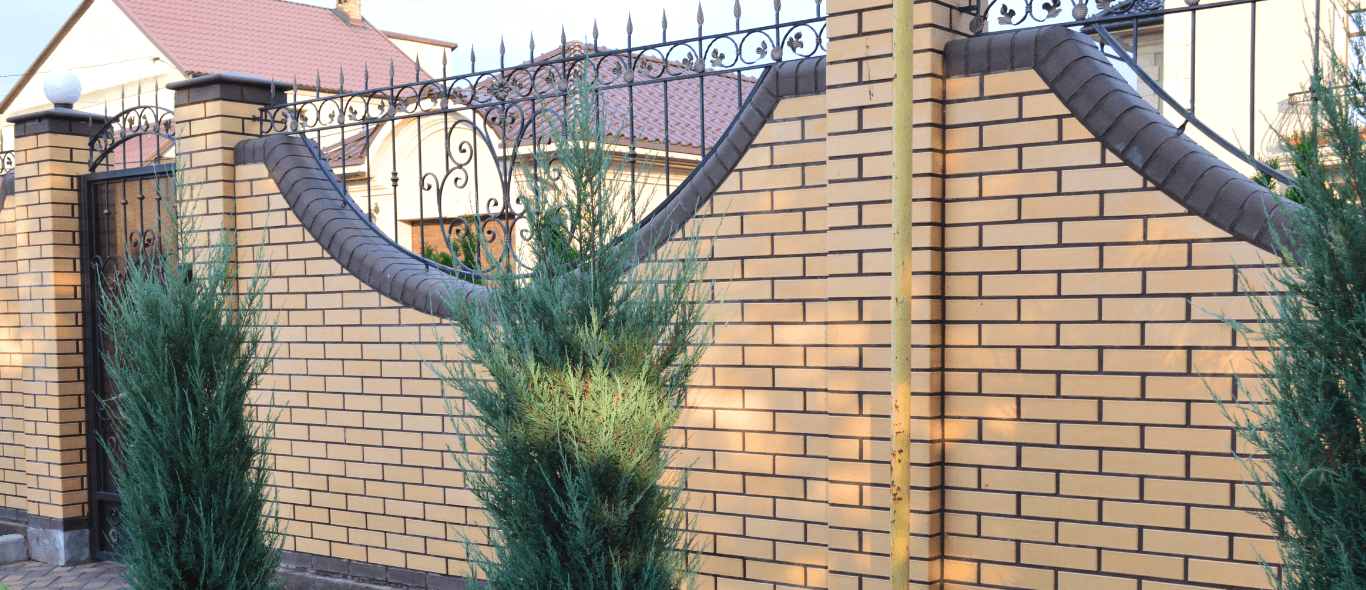 Brick Fence Wall