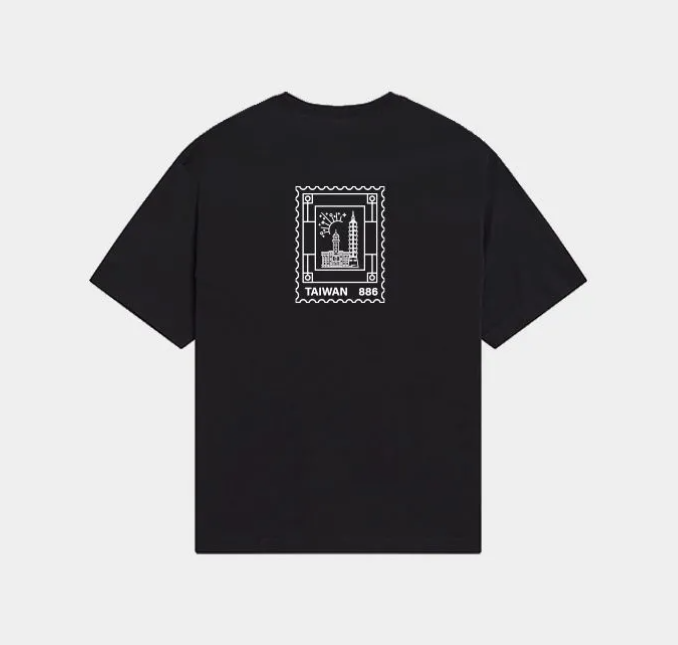 Taiwanese Trendy Short-Sleeve T-Shirt - Classic Drop-Shoulder Style
