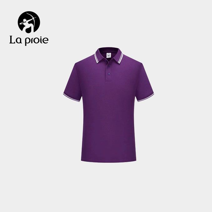 (TEAM)男款翻領柔棉高質polo衫-紫色(CHB560502)