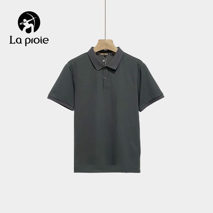 (TEAM)男款冰涼紳型POLO針織衫-深灰色(CHB561313)