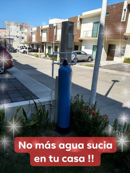 No más agua sucia en tu casa