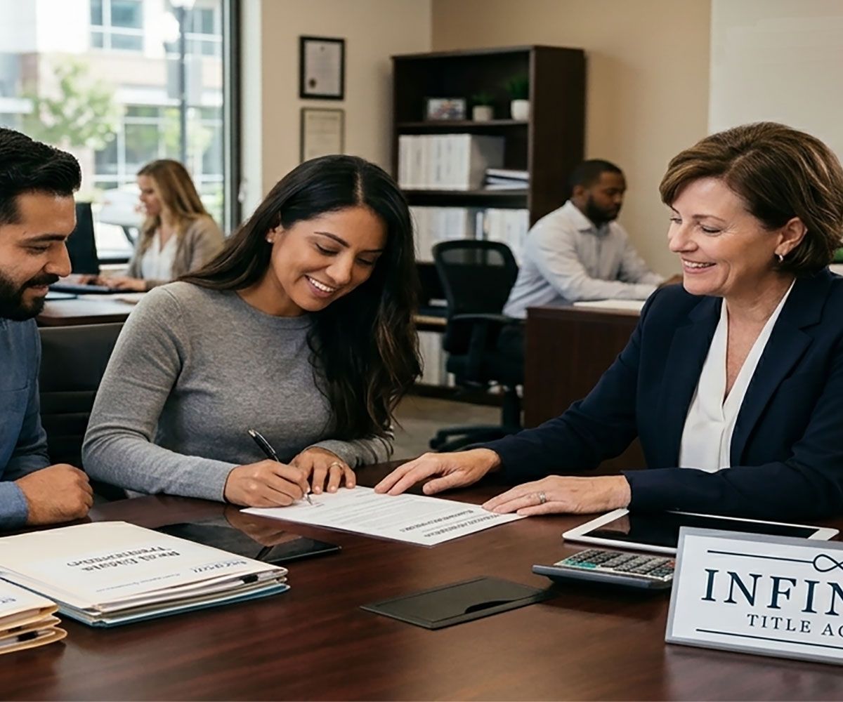 Full escrow services from Infinity Title Agency for real estate property closings in Northeast Ohio and Florida 