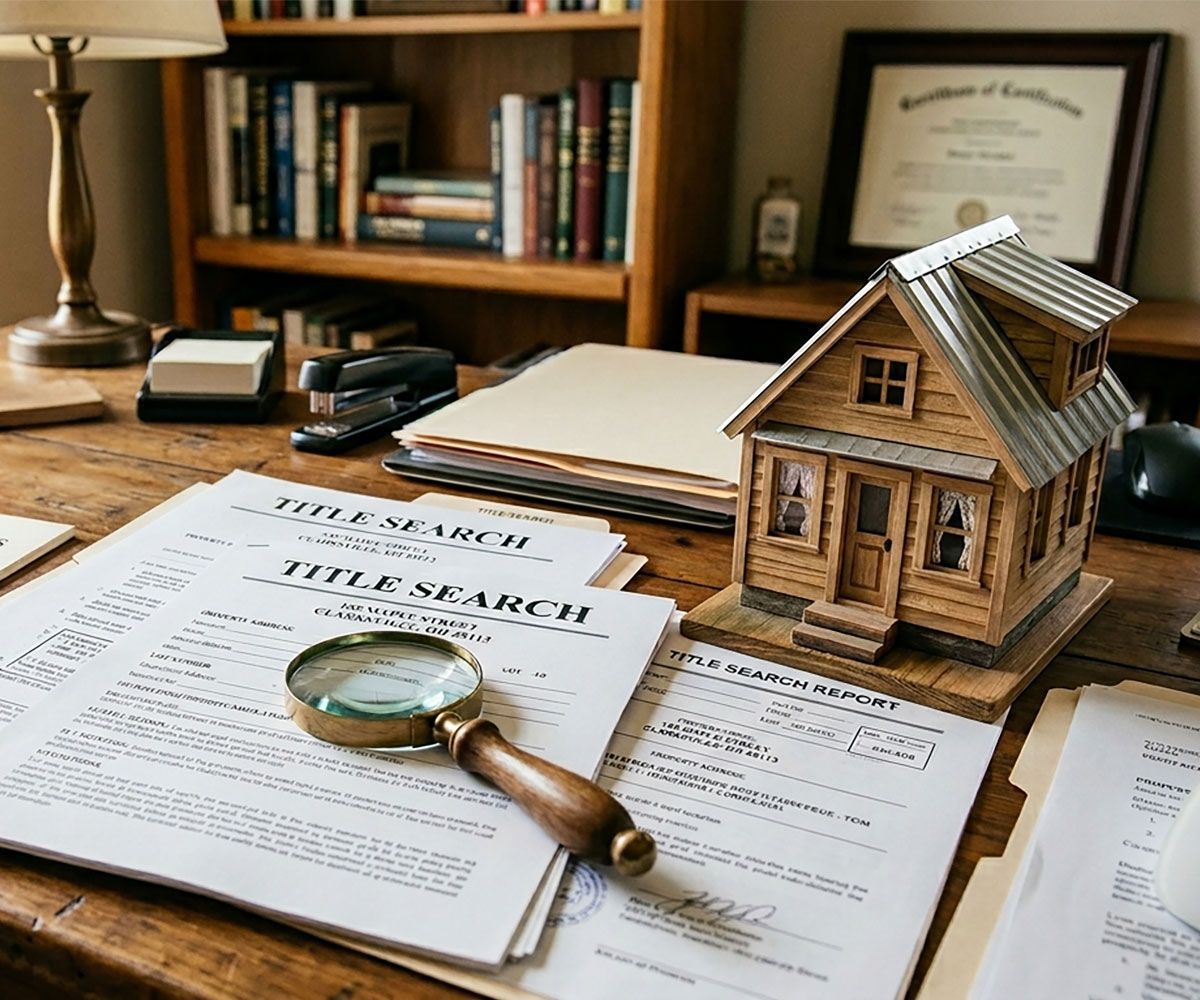 Property title search and order services from Infinity Title Agency in Northeast Ohio and Florida.