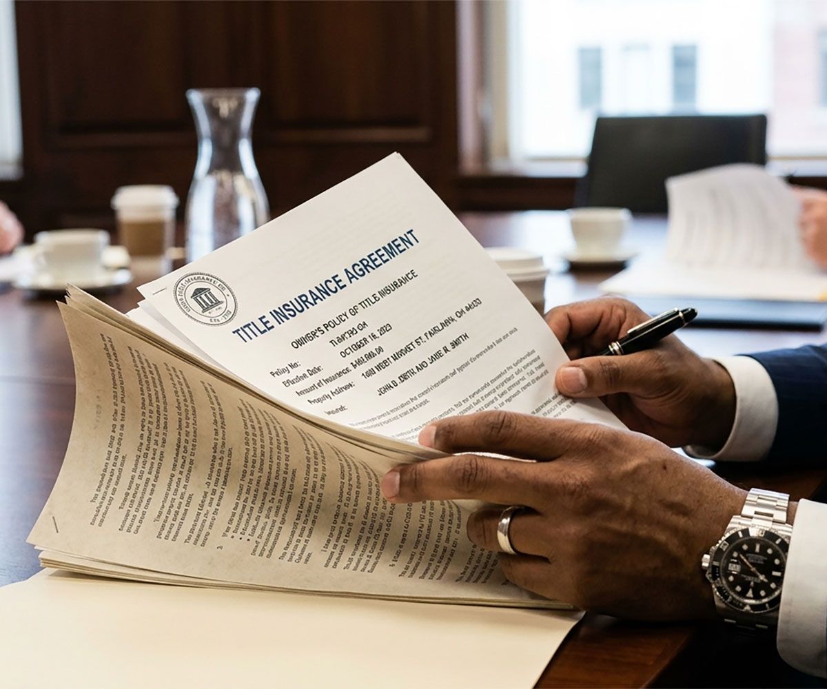 Title insurance rates for Ohio banks and lending institutions for the real estate title and escrow process by Infinity Title Agency