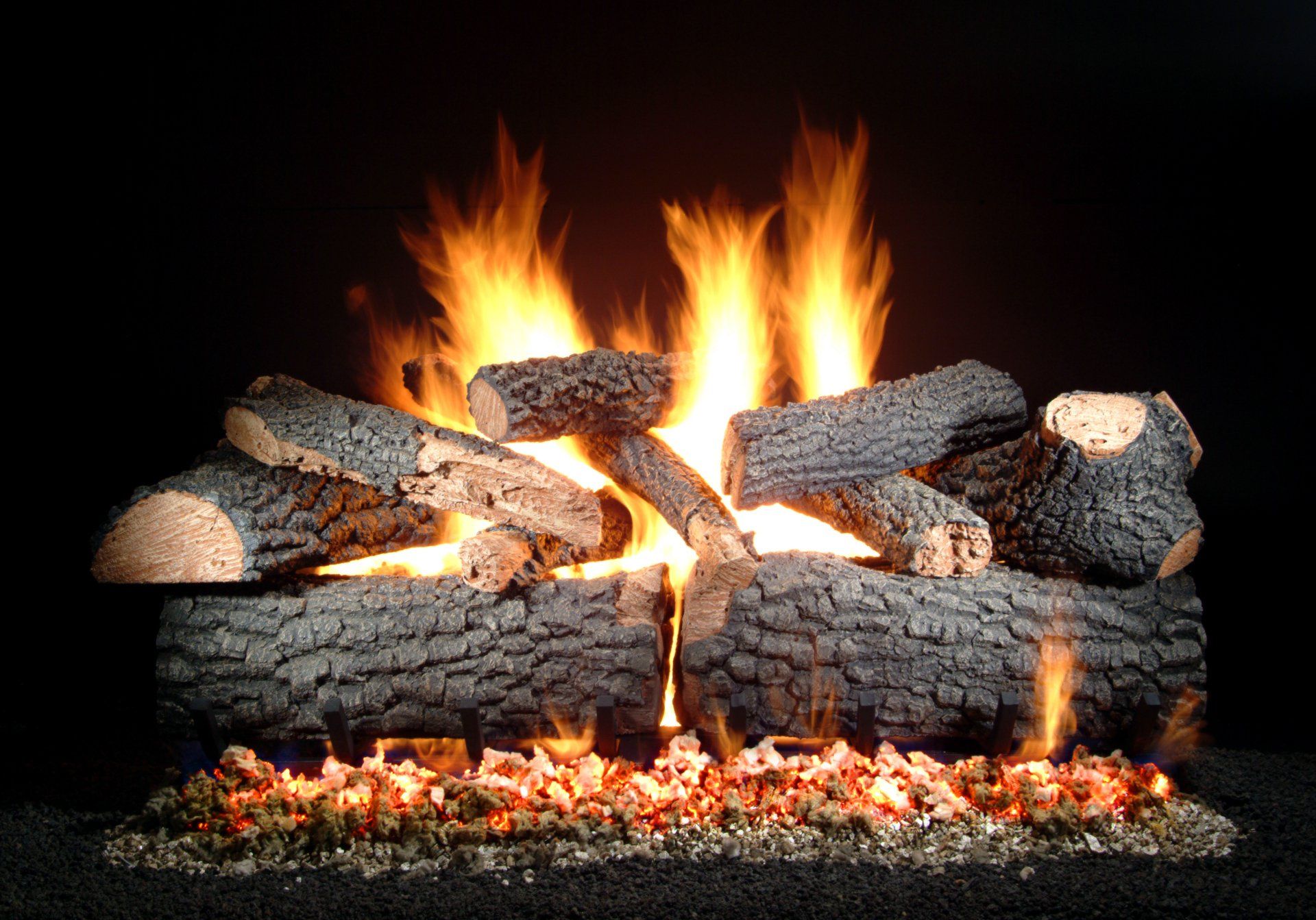 Vent Gas Log — Addison, TX — Fireplace & Grill Factory Outlet
