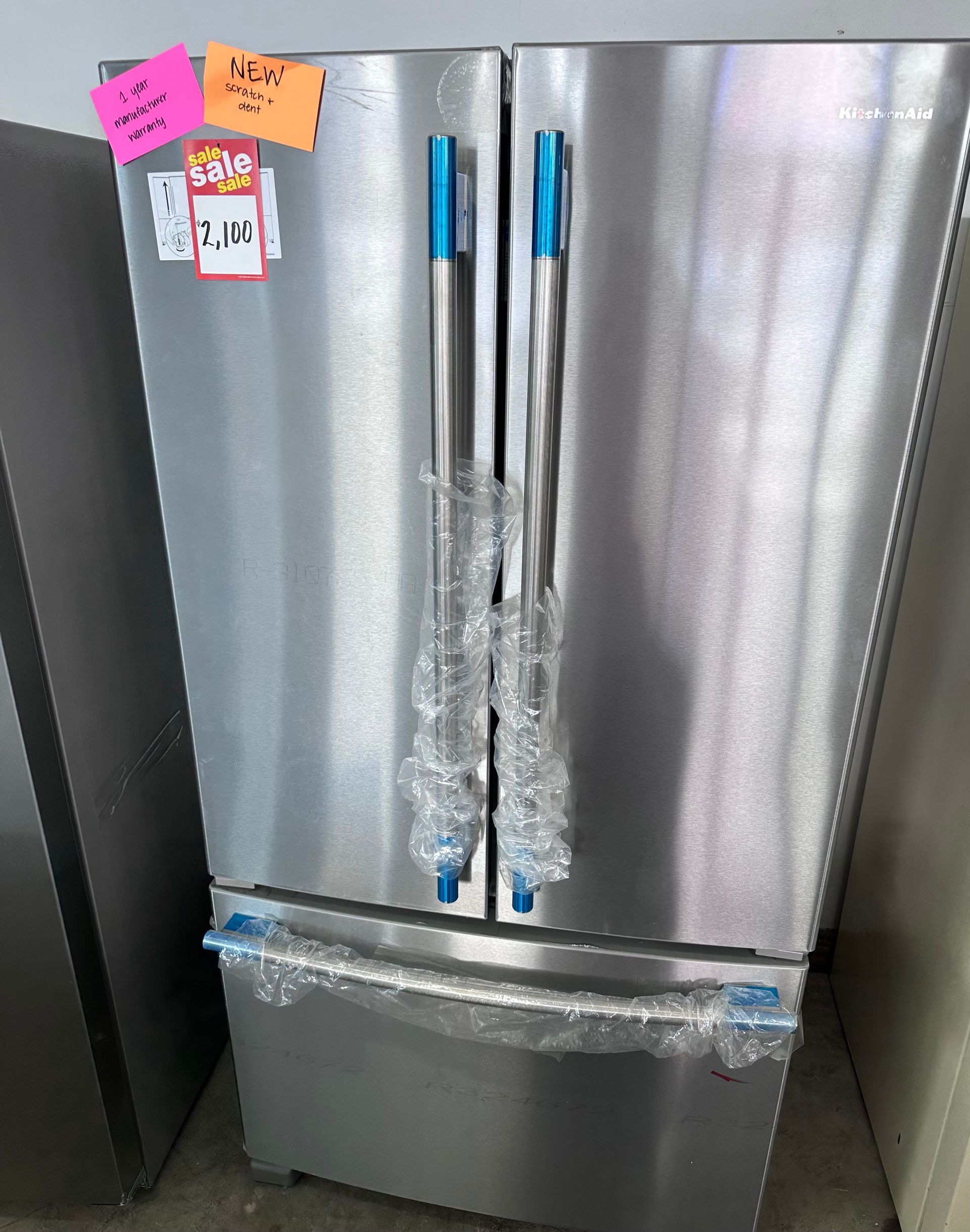 KitchenAid bottom freezer
