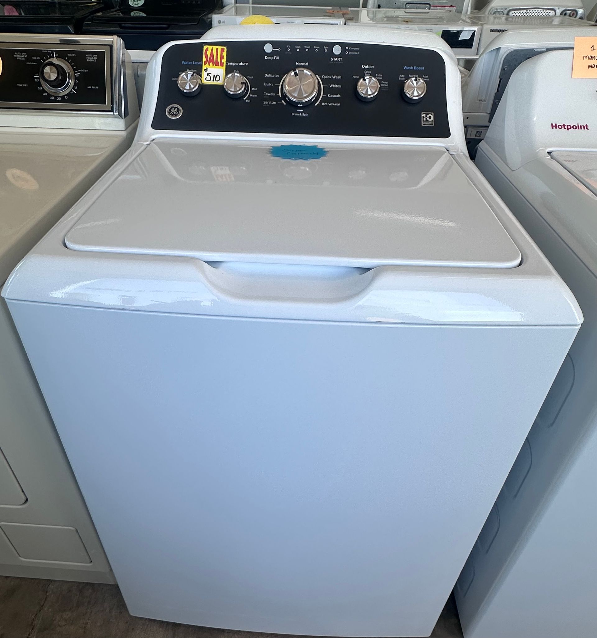 Bespoke 5.3 cu. ft. Ultra Capacity Front Load Washer with AI OptiWash™ and Auto Dispense in Brushed Navy - $1,000