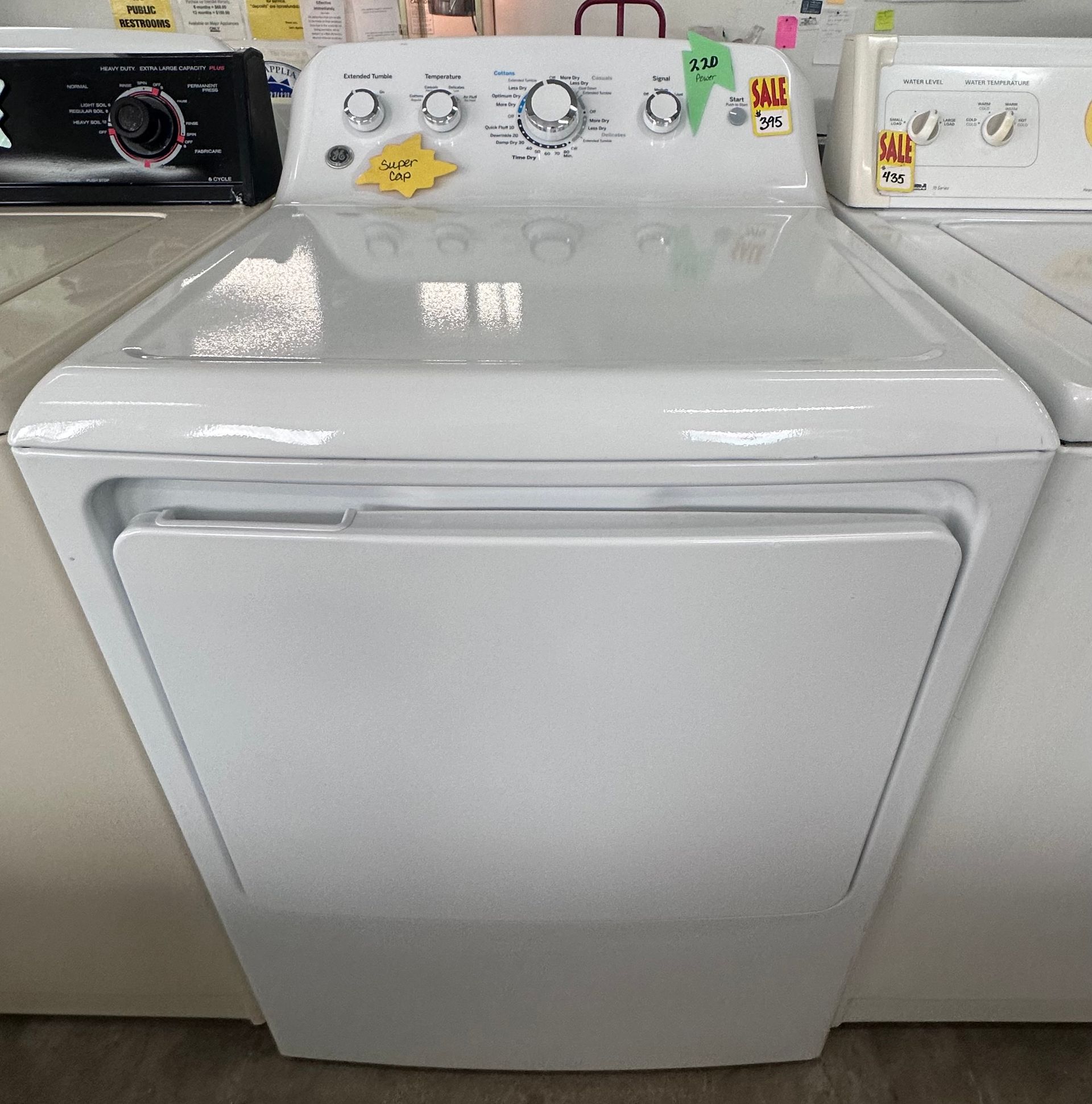 Ted's Appliance logo. Red and white graphic with appliances and the text