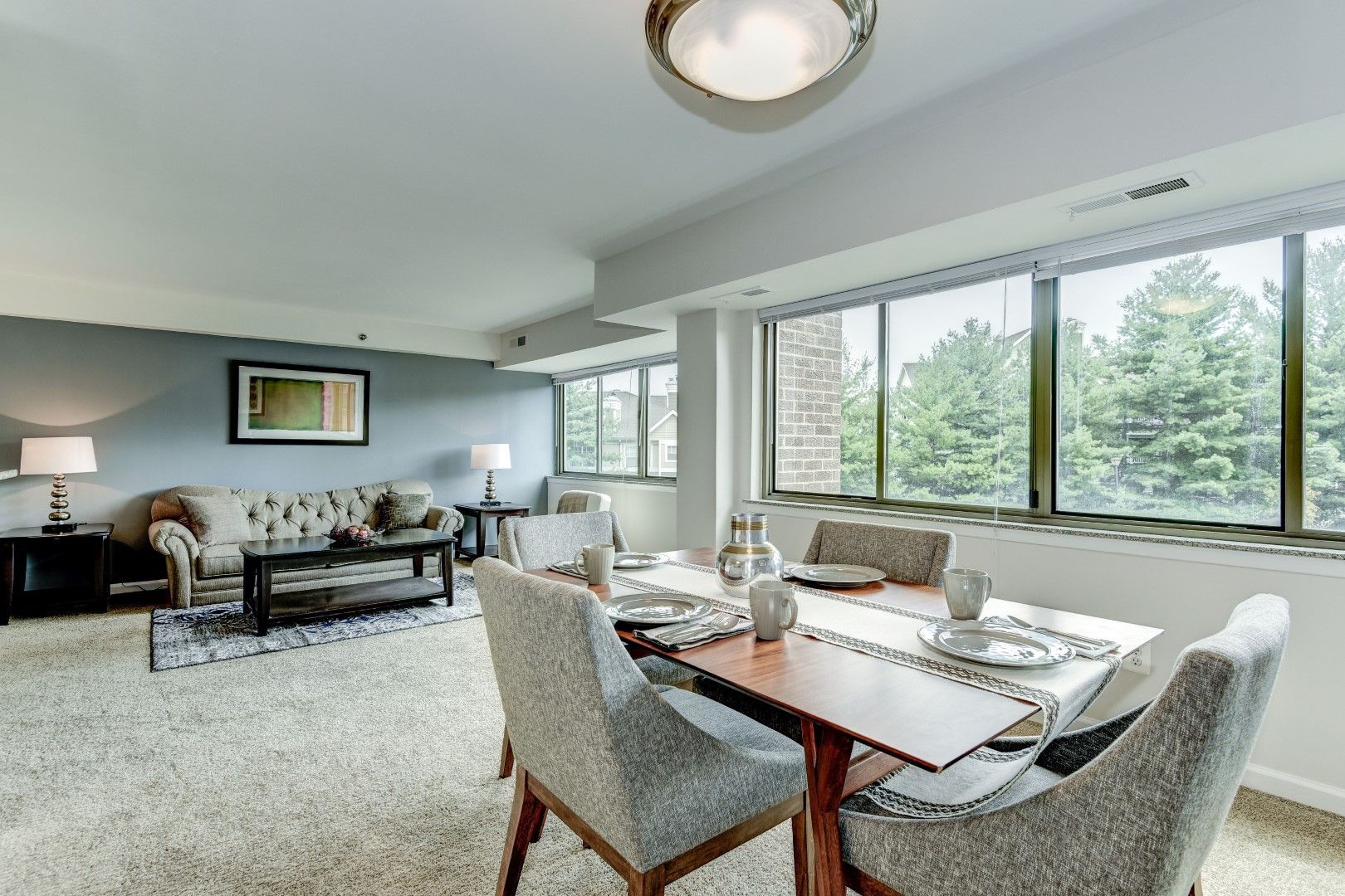 Dining are at The Mark by Solaire in Alexandria, VA.