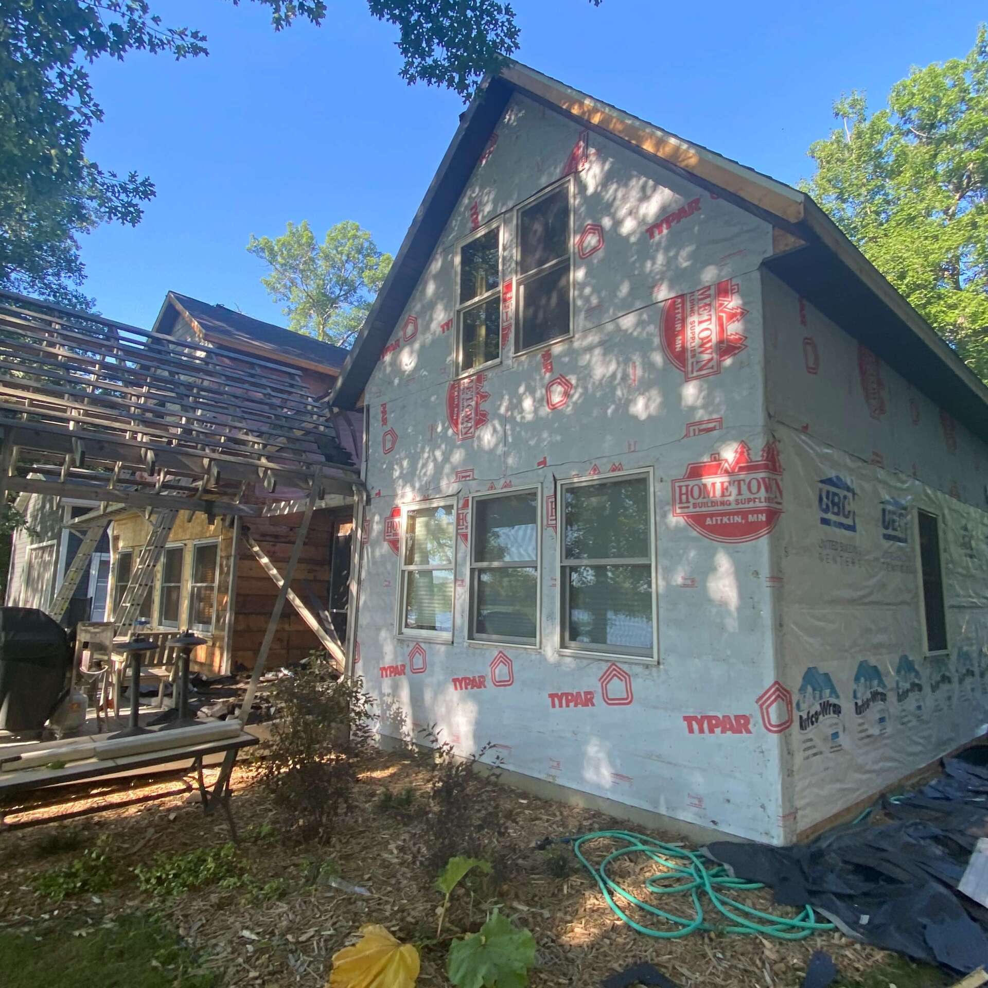 Home siding remodel