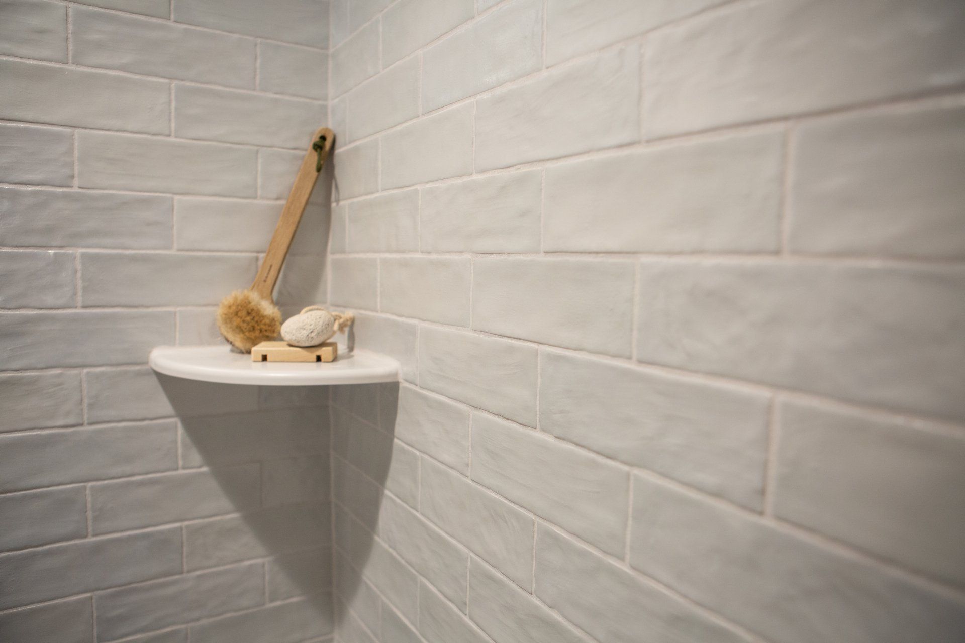 remodeled shower