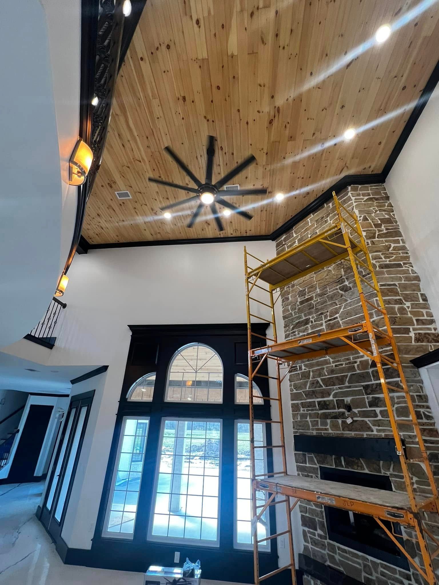 residential lighting and ceiling fan installation