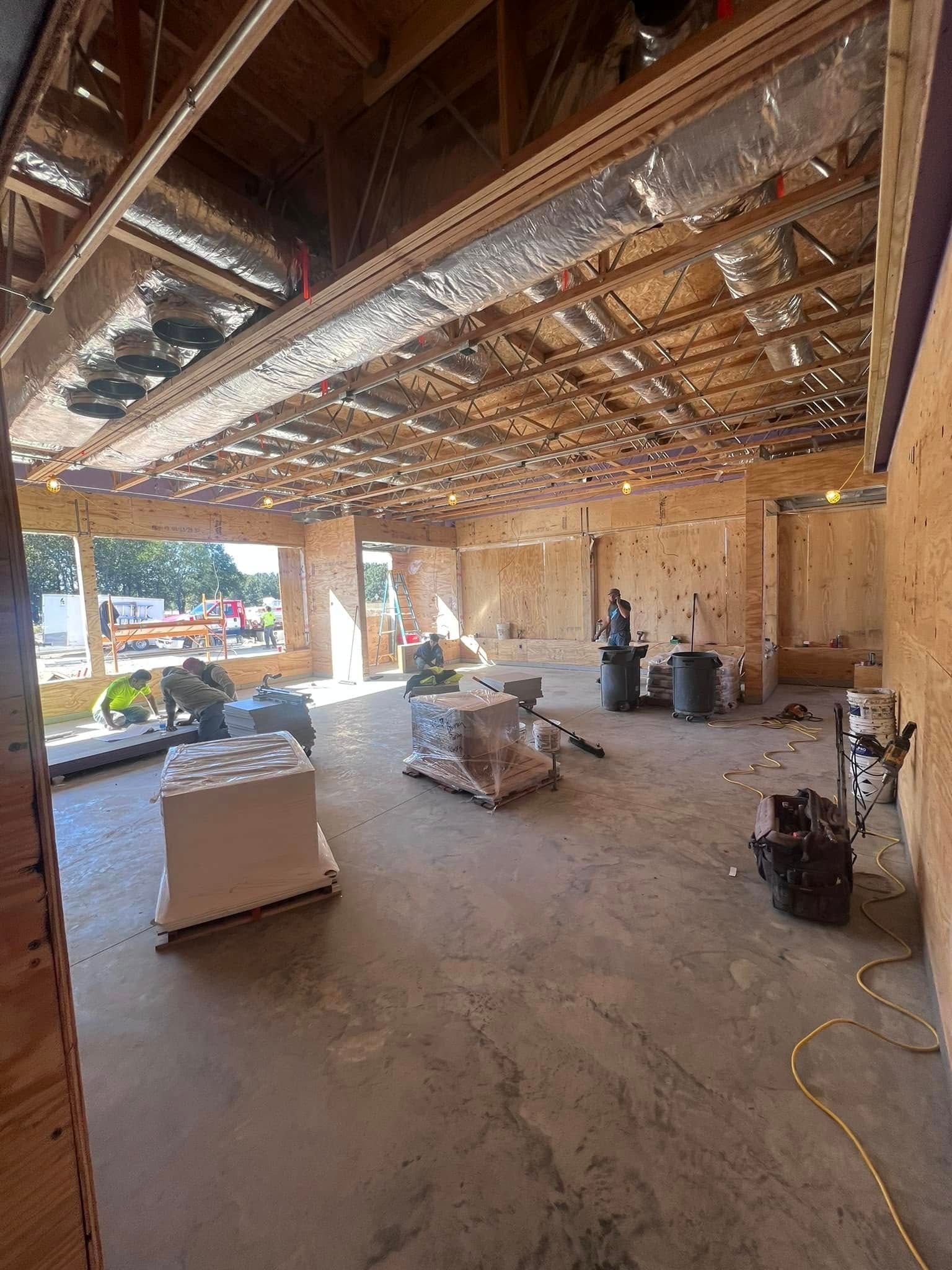 new home construction electrial installation