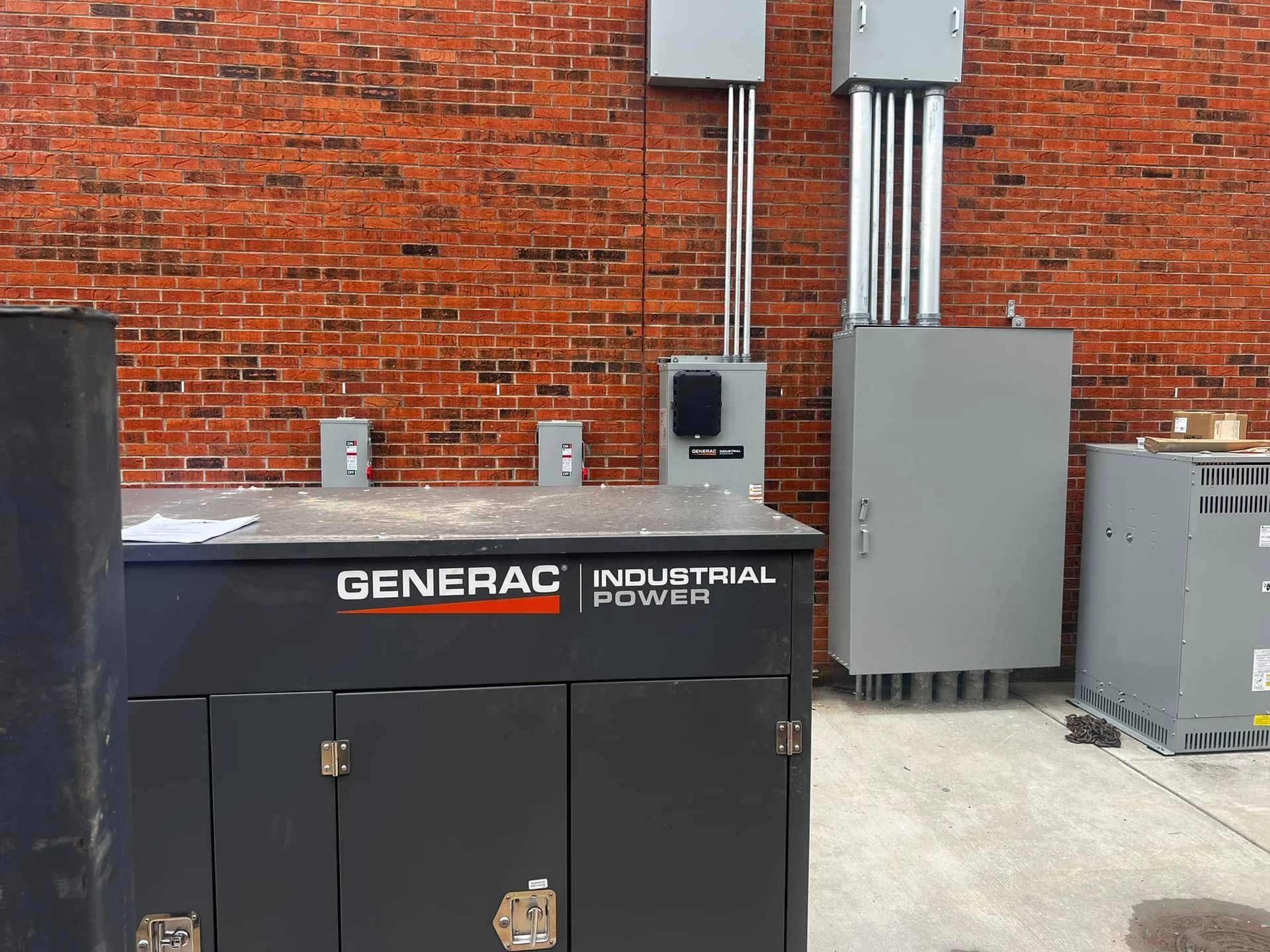 generac industrial generator