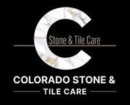 Colorado Stone & Tile Care logo with a marble-textured C on a black background