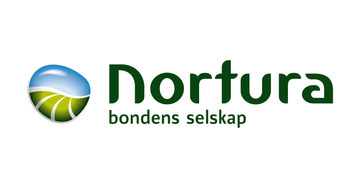 Nortura bondens selskap logo on a white background