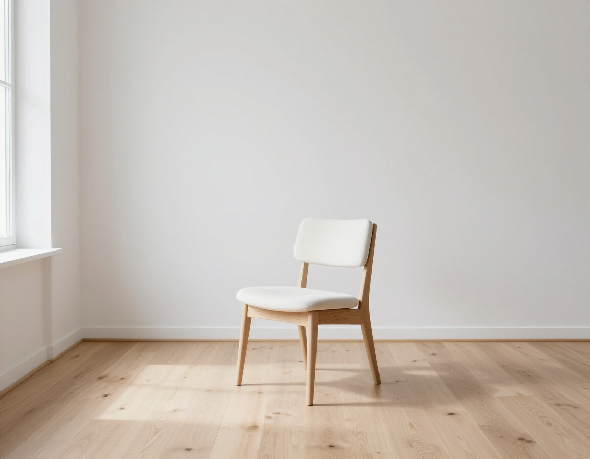 Negative space in Nordic interior