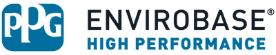 The logo for ppg envirobase high performance