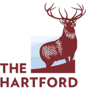 The hartford logo has a deer on it