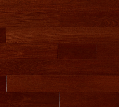 A close up of a dark brown wooden floor