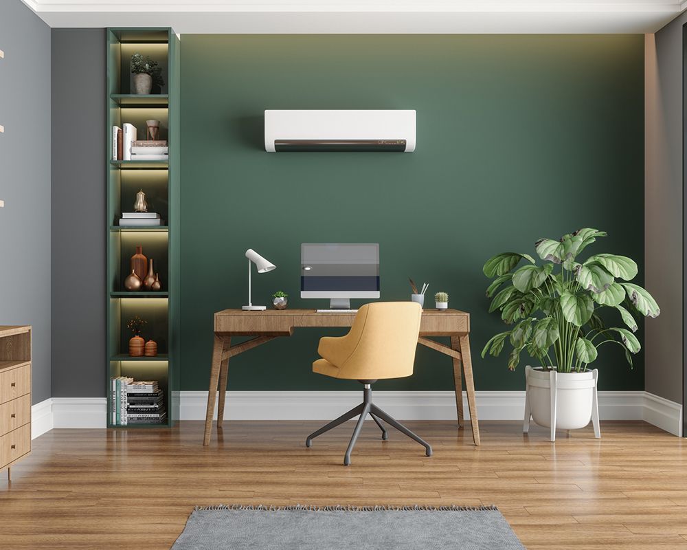Home Office Interior — Edgewater Park, NJ — Schoen Air Duct Cleaning Home Office Interior — Edgewater Park, NJ — Schoen Air Duct Cleaning