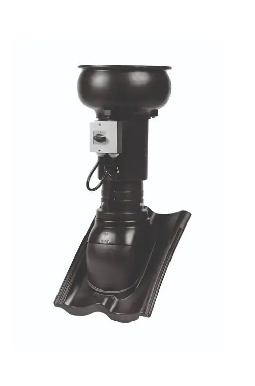 Itho Daalderop pijpdakventilator CVD-S ECO met werkschakelaar en RFT-N Auto