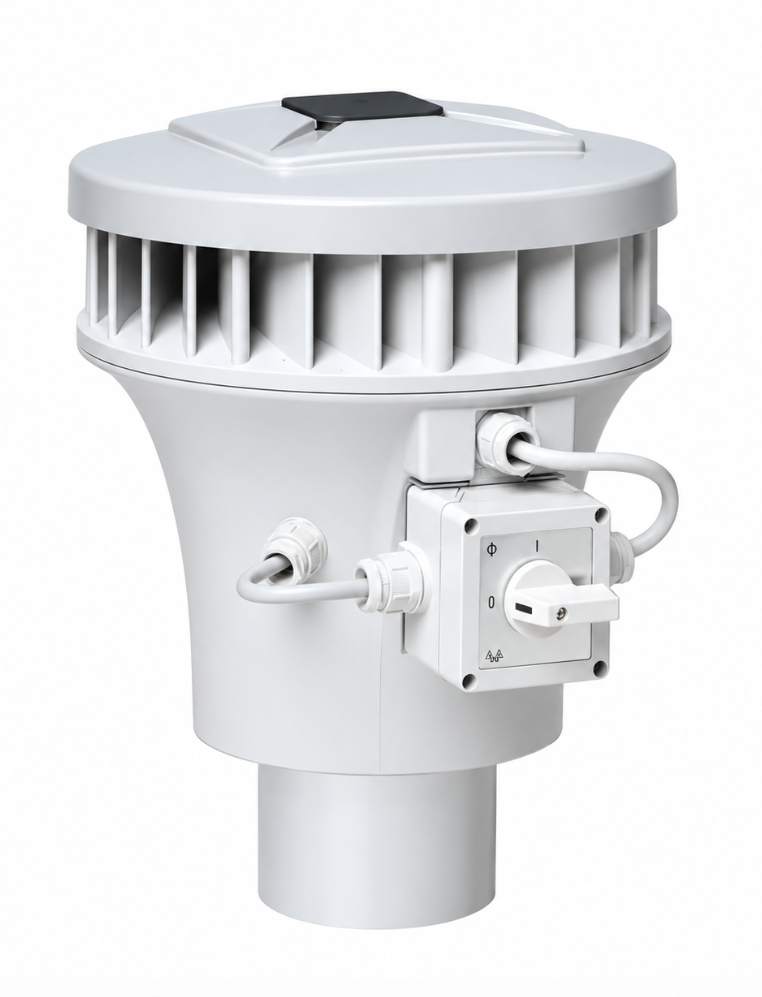 Zehnder KPMe Dakventilator – 500 m³/h – Nieuw
