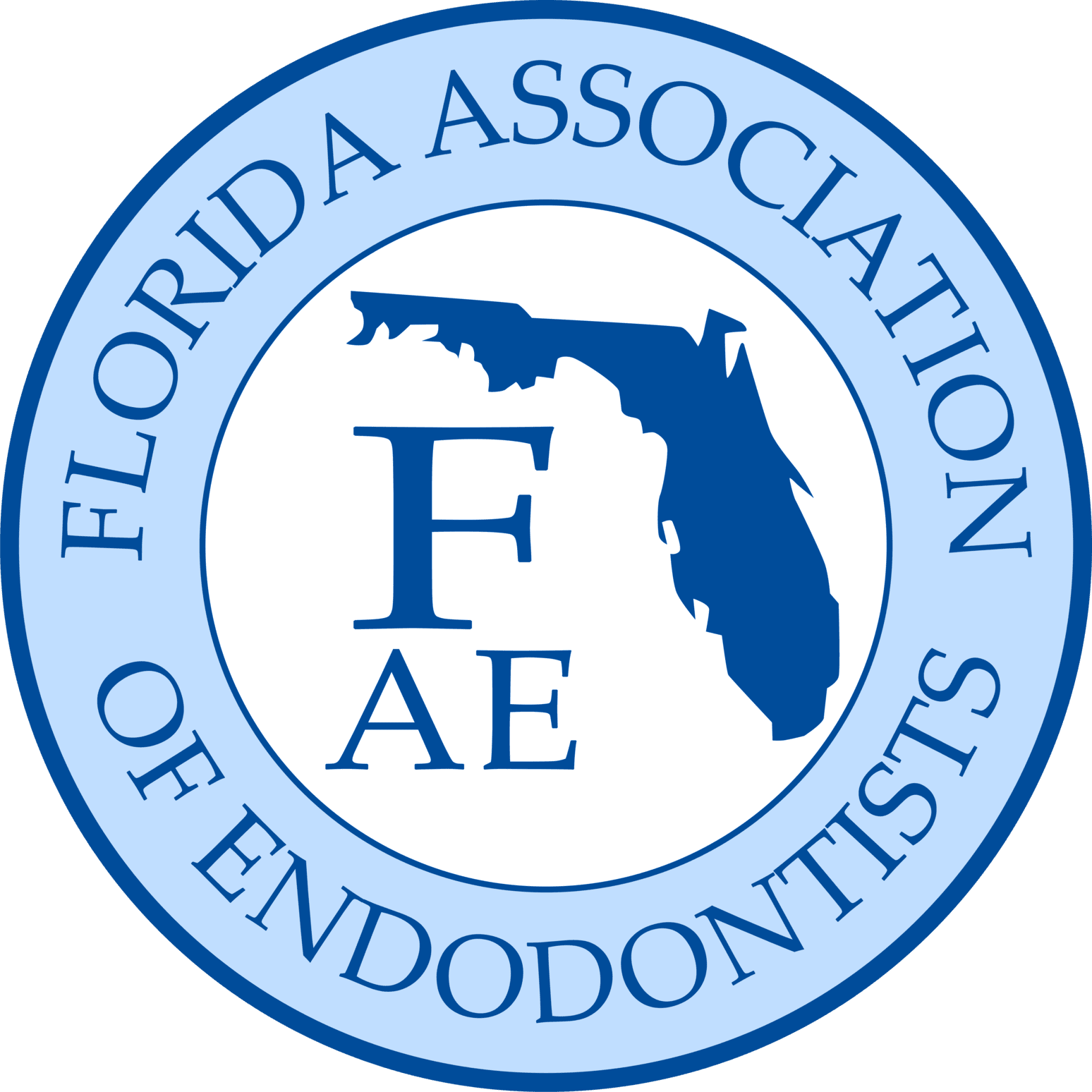 The logo for the florida association of endodontists