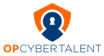 A logo for a company called top cyber talent
