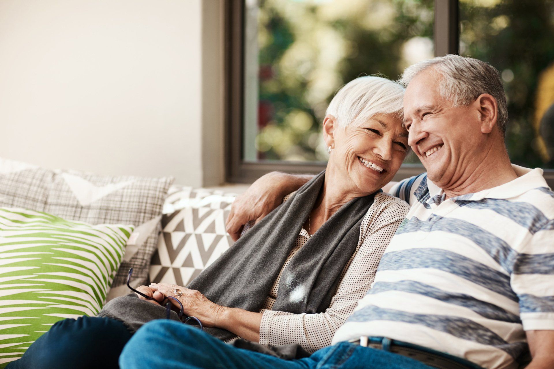 Happy Senior Couple — Dallas, TX — Kristi’s Senior Solutions