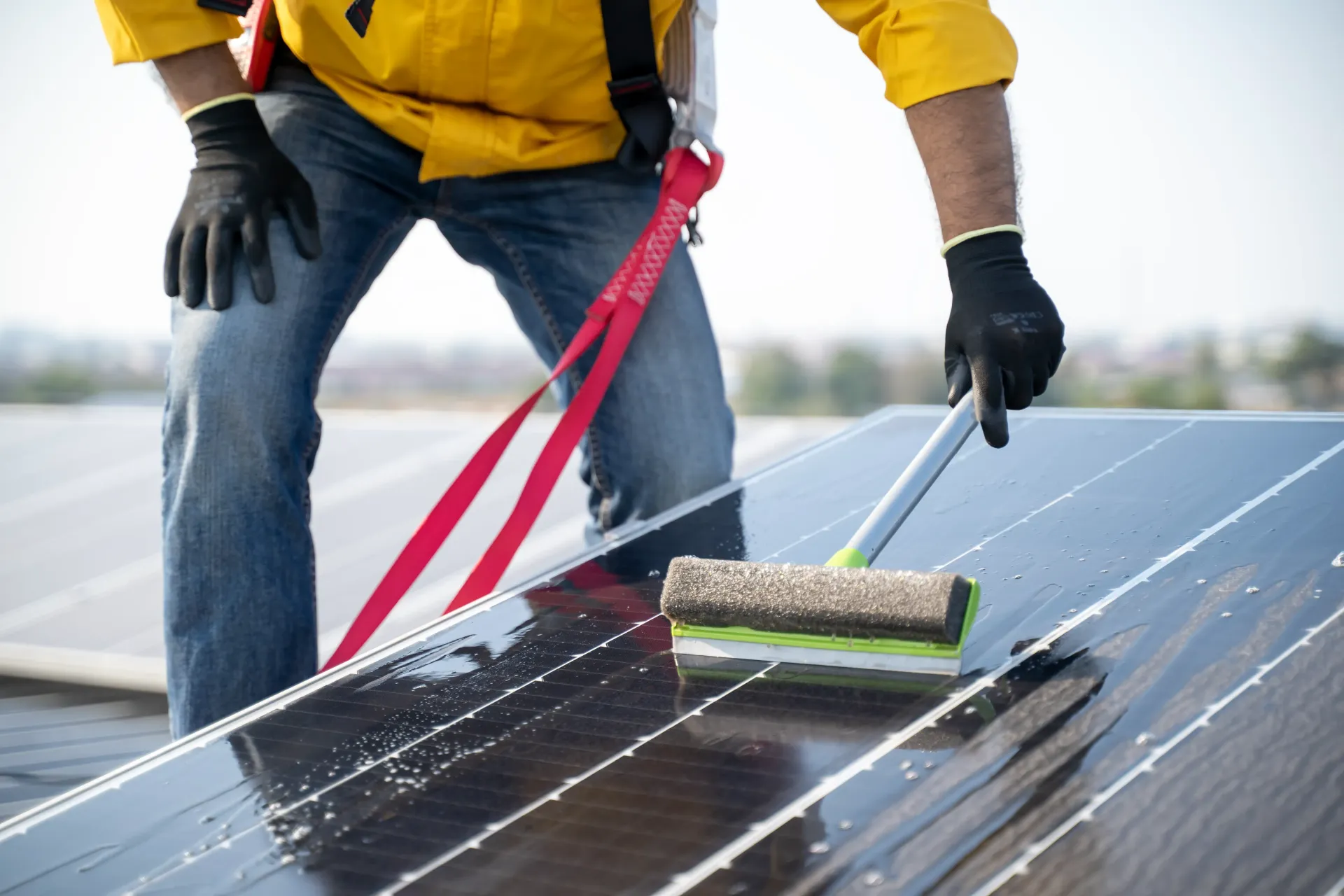 solar panel cleaning costa mesa