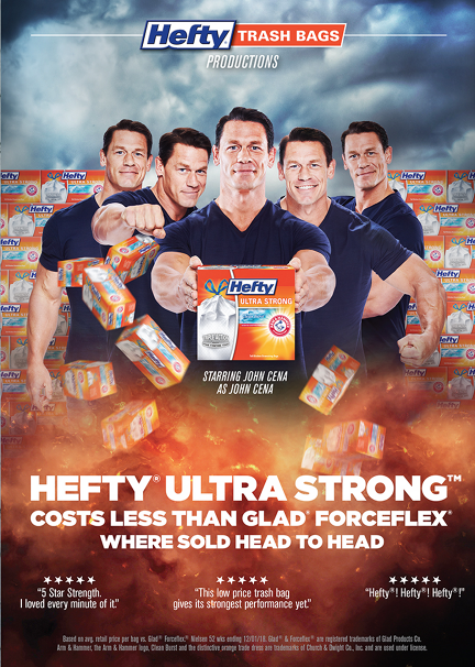 Hefty Ultra Strong Movie Ad