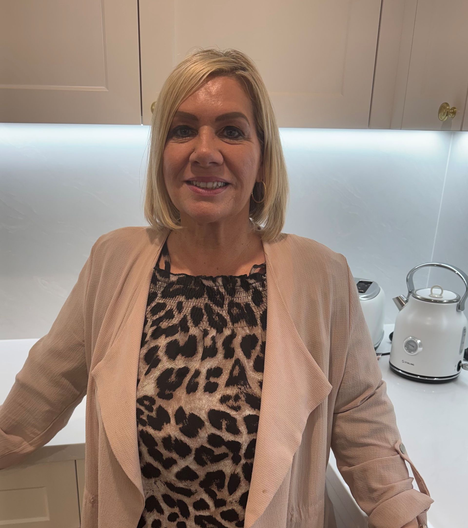 Denise Peddie, owner and director of WCC Kitchens and Cabinets