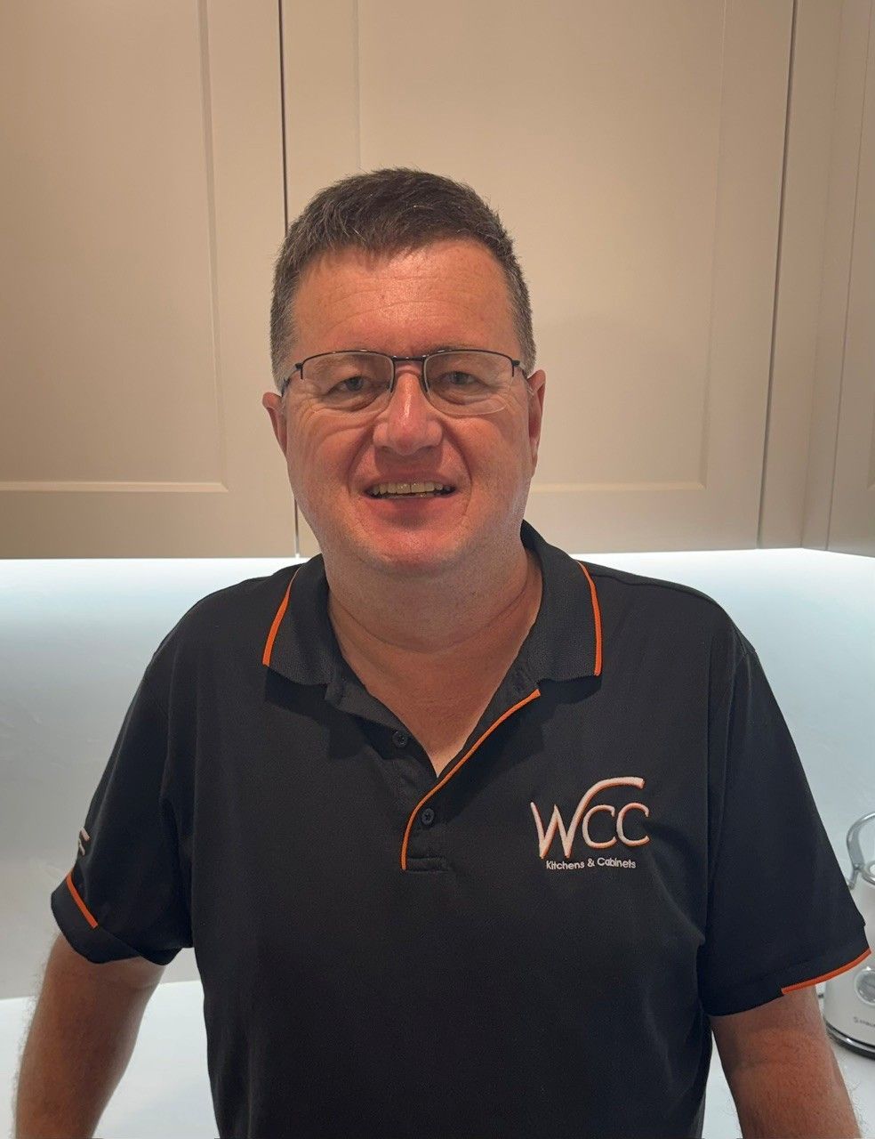Tim McIlwain, qualified cabinet maker and Production Manager at WCC Kitchens and Cabinets