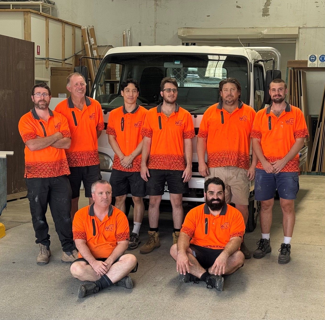 WCC Kitchens and Cabinets factory and installation team of cabinet makers in Stapylton Queensland