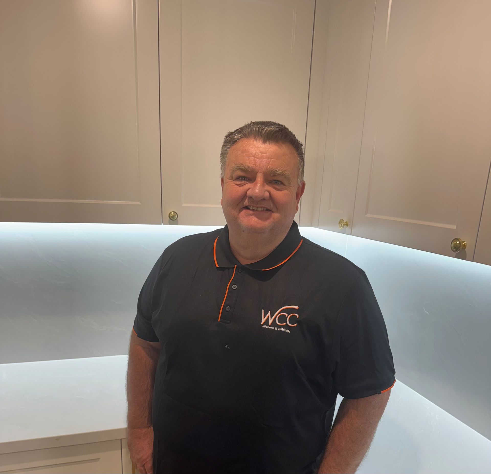 Wayne Barton, qualified cabinet maker, Project Manager and Estimator at WCC Kitchens and Cabinets