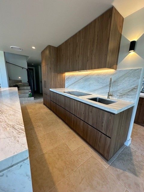 custom kitchen by WCC Kitchens and Cabinets