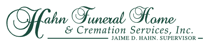 The logo for sample funeral home is shown on a white background.