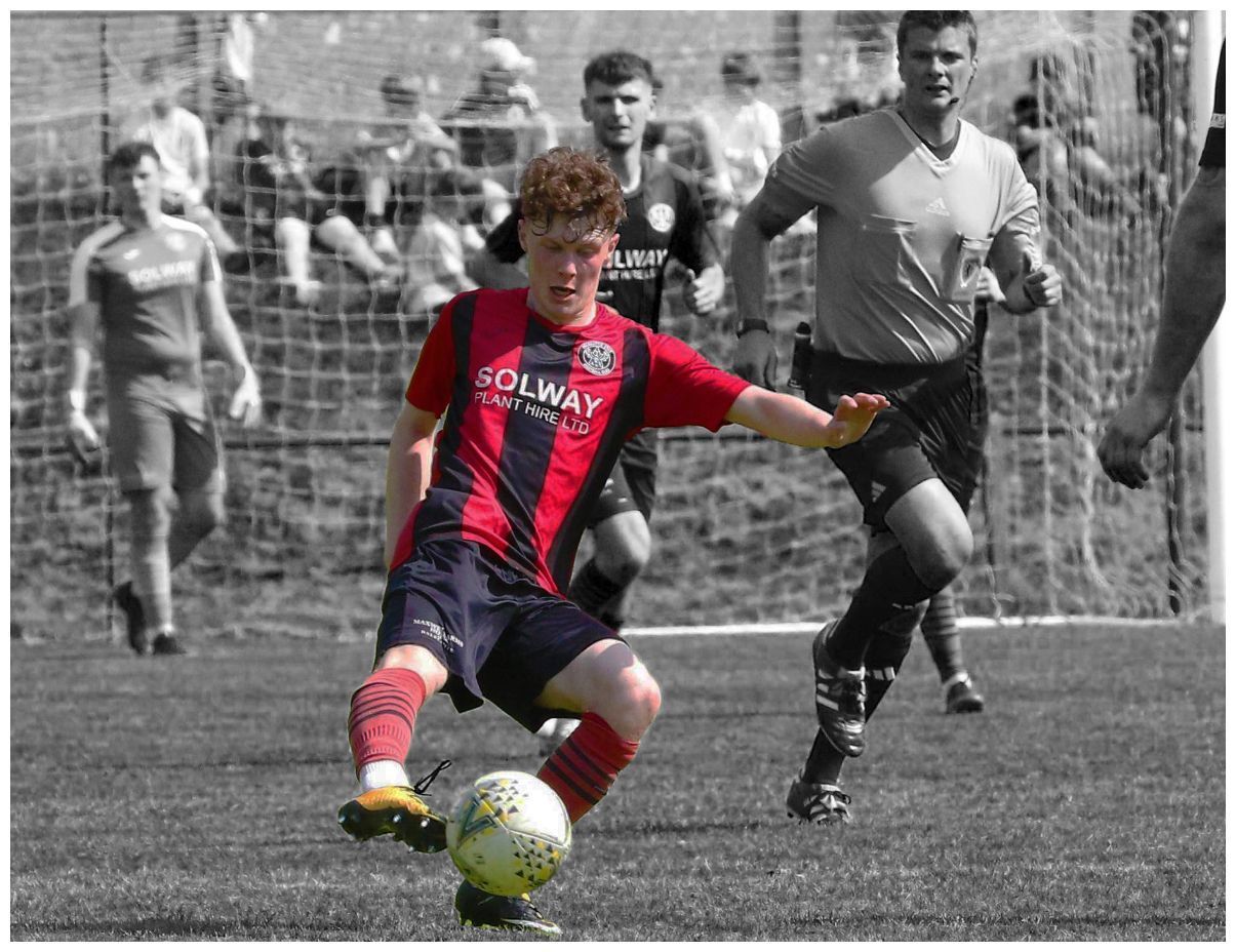 Dalbeattie Star Dalbeattie Star FC playing a match