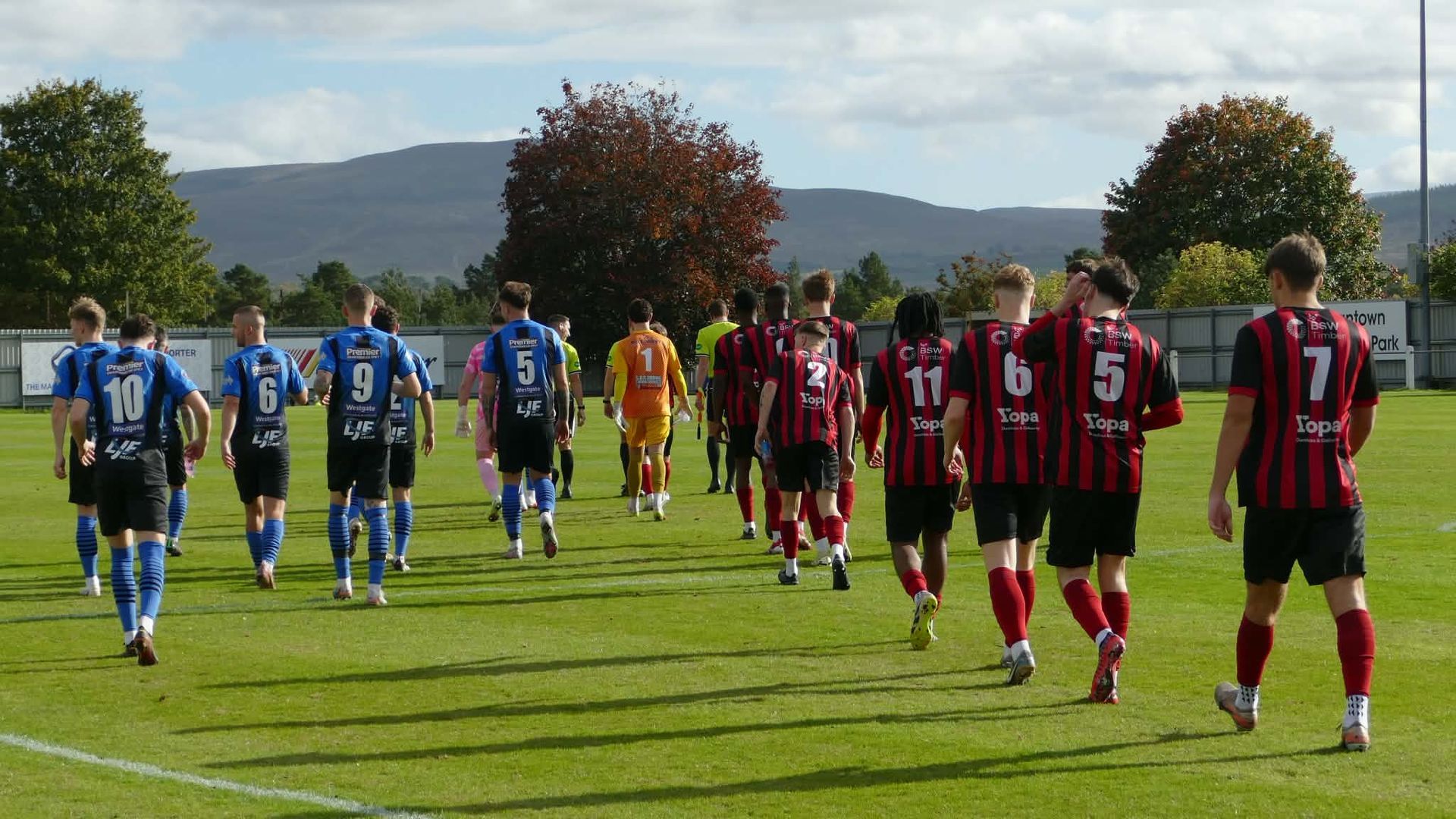 Dalbeattie Star Dalbeattie Star FC playing a match