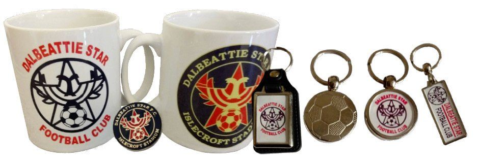 Dalbeattie Star FC Mugs and Key Rings Dalbeattie Star FC Mugs and Key Rings