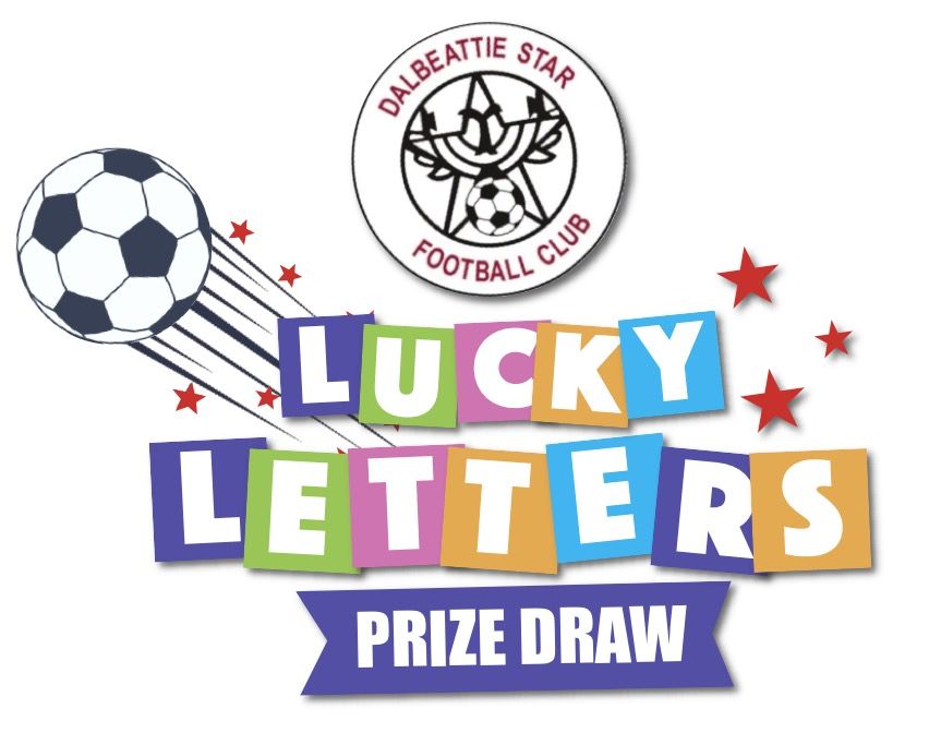 Dalbeattie Star FC Lucky Letters Prize Draw Dalbeattie Star Football Club Weekly Prize Draw