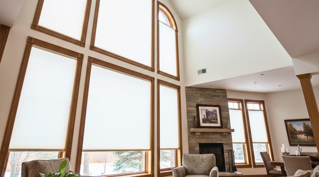 colorado-living-room-arched-windows-custom-cellular-shades