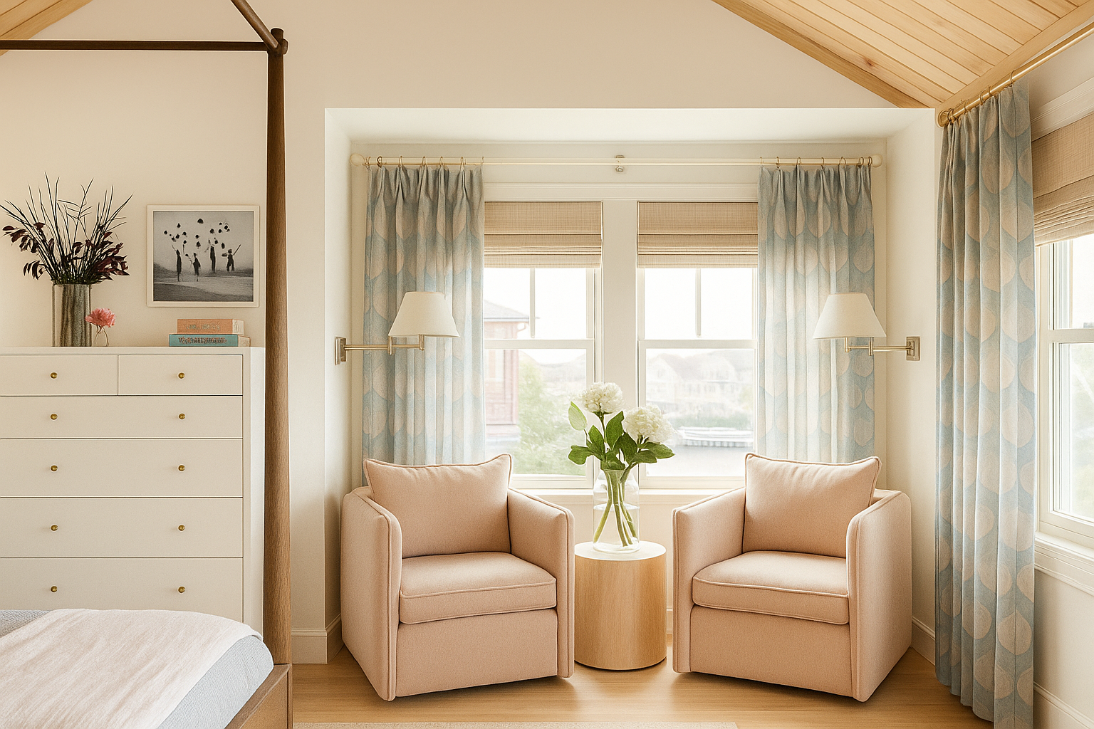 Draperies, Valances & Layering: Softness + Flexibility