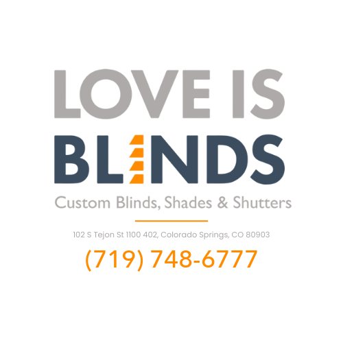 Love is Blinds Downtown Colorado Springs, CO Custom Shutters Near Me