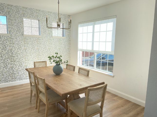 Love is Blinds, Colorado Springs, CO - roller shades in the kitchen.
