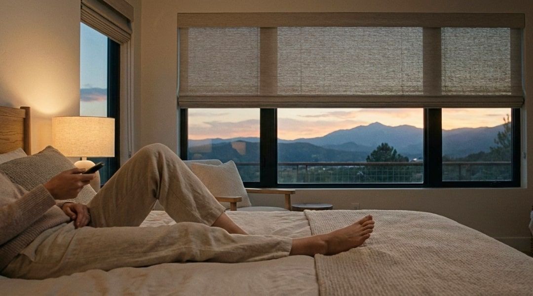 motorized-blackout-shades-bedroom-for-improved-sleep