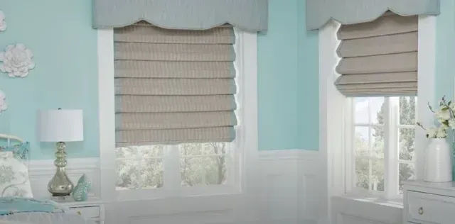 Cordeless operation roman shades Love is Blinds Colorado window treatment solutions Love is Blinds Colorado