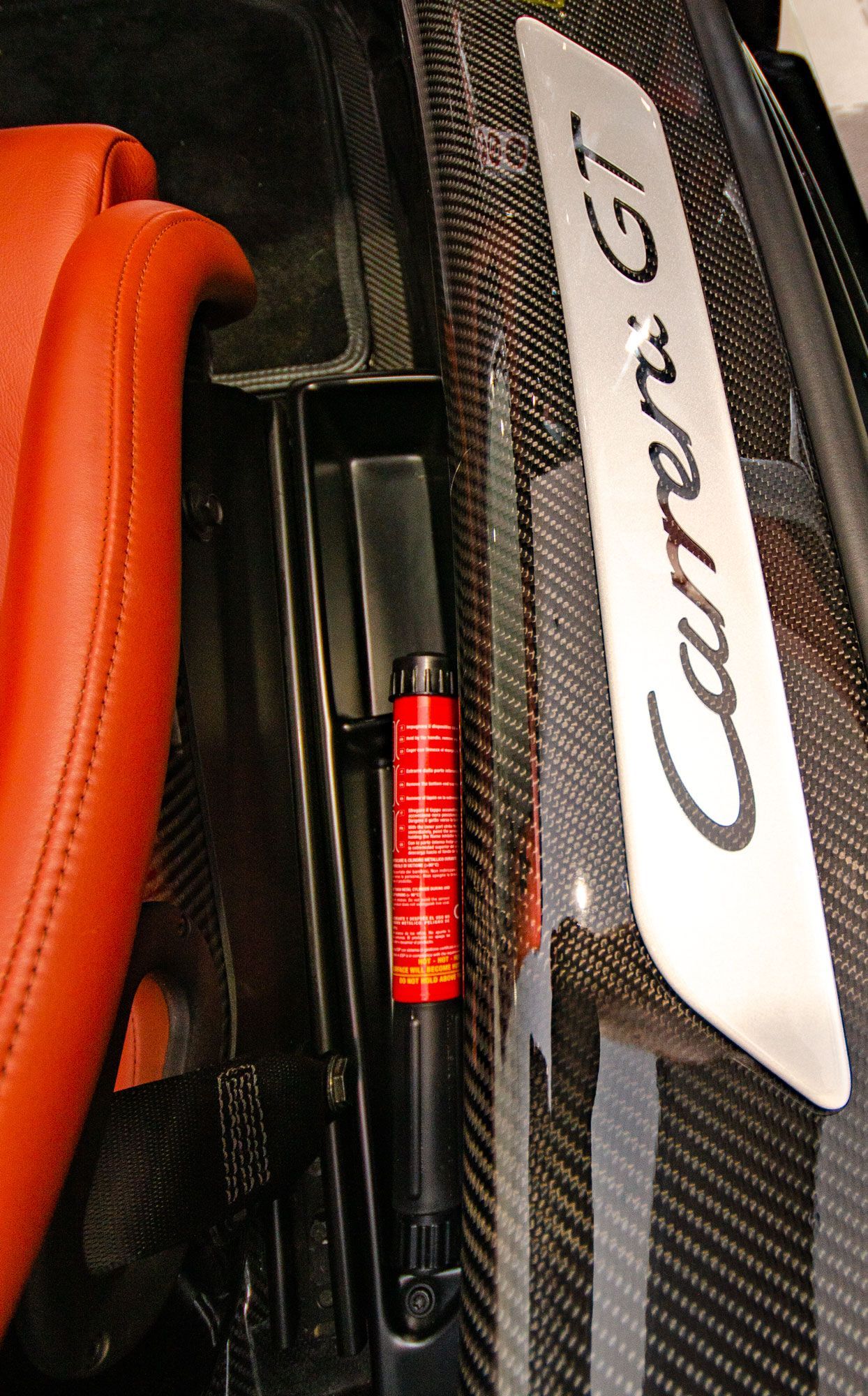 50 second Fire Safety Stick in car
