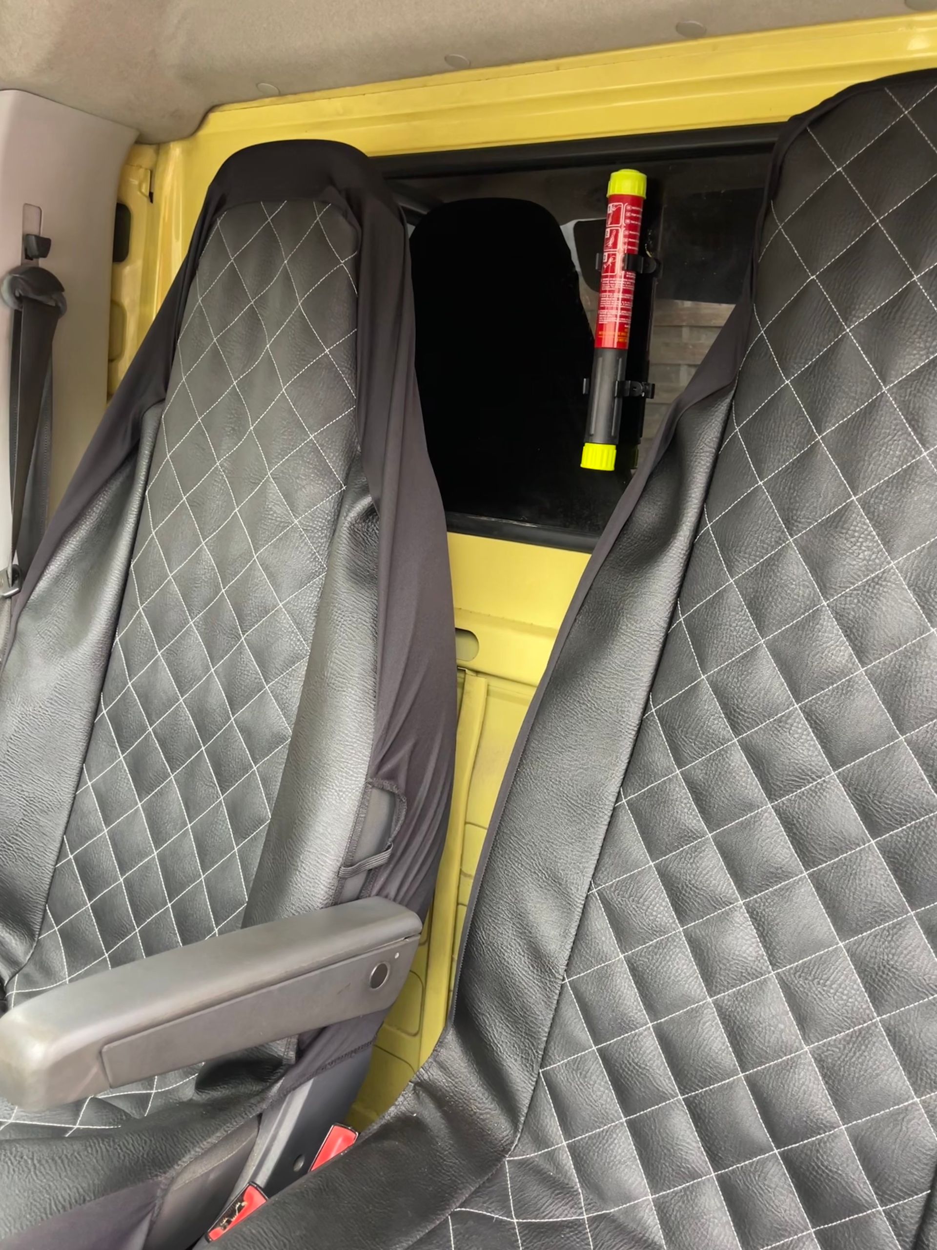 Fire Safety Stick in car